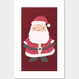 Cute Santa Posters and Art